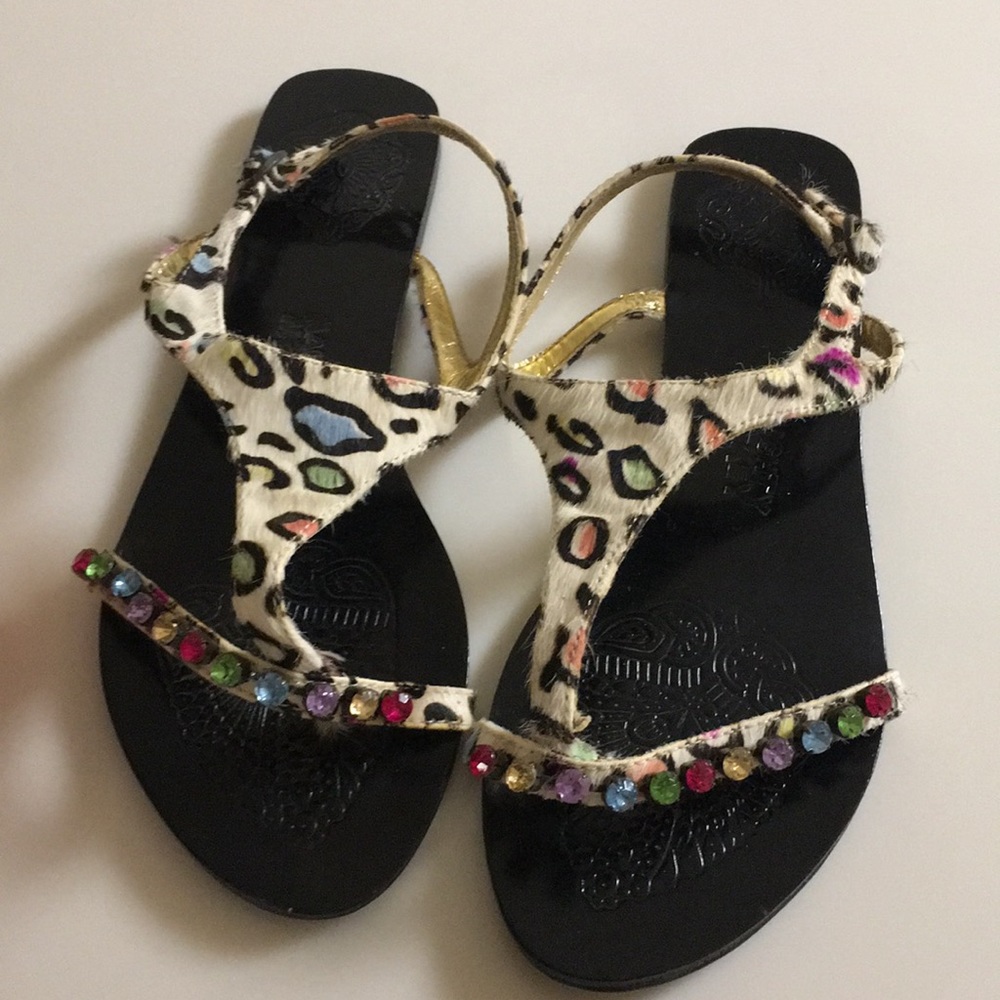 Naught Monkey Sandals In Euc. - image 1